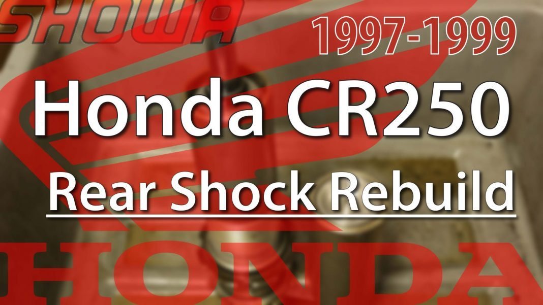 Rebuilding honda cr250 rear shock #6