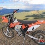 KTM 450 XC-F Cuchara Recreation Area Distant Peak