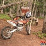 KTM 450 XC-F Cuchara Recreation Area Mountaintop Trail Split Trinchera Peak