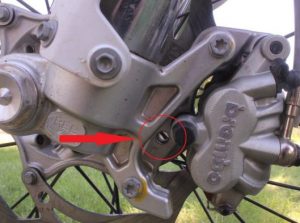 Speedometer Sensor Mount (KTM)