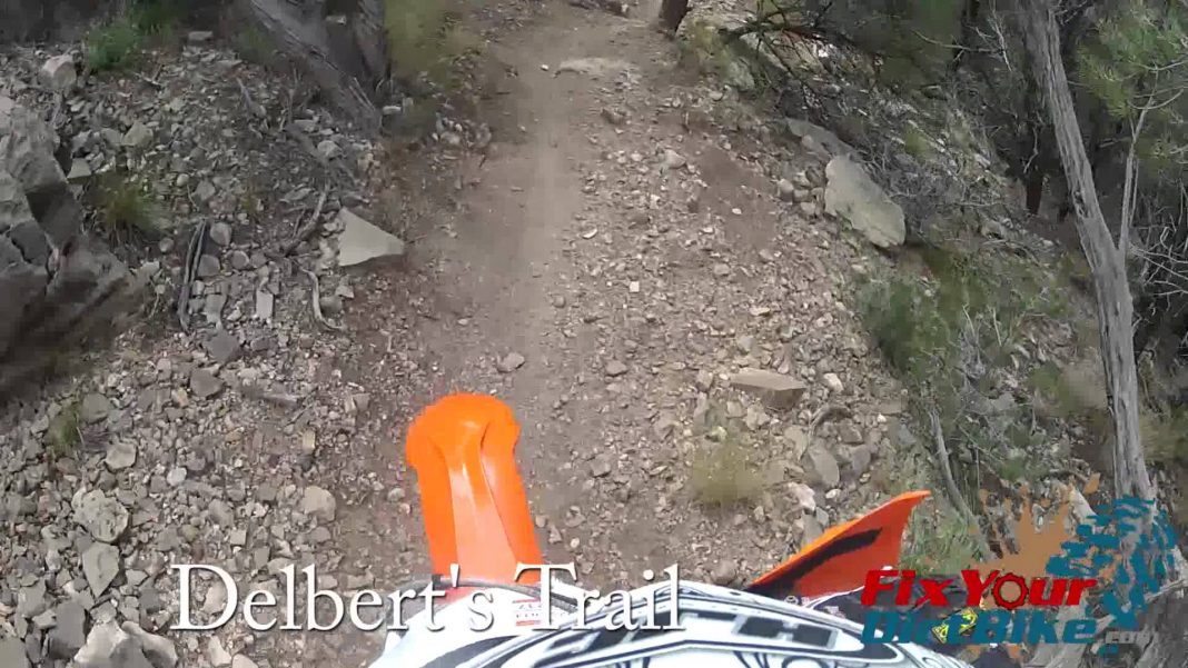 Video: Cedro Peak - Delbert's Trail GoPro Single Track