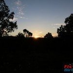 Cedro Peak  Sunset Horizon