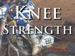 Rider Fitness: Knee Strength Training