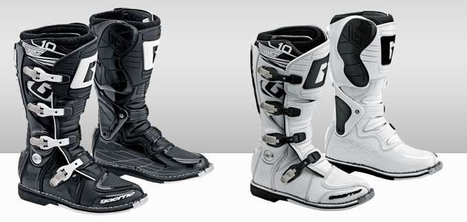 Gaerne SG-10 Motocross Boot White and Black