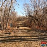 School Creek ORV parking lot driveway