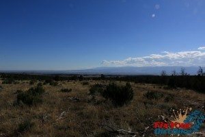 rocky trail plateau