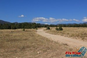 wide open trail split