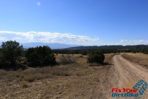 wide trail mountain background