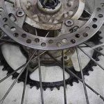 Spray Rear Sprocket Nuts With PB Blaster