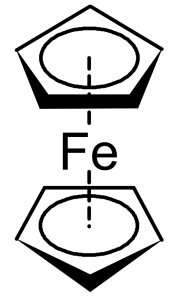 Ferrocene Chemical Structure - This is a cut rate octane booster, don't use it!