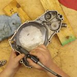 4 – Dremel Crankcase Hole