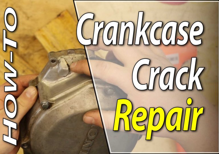 Bike crankcase clearance