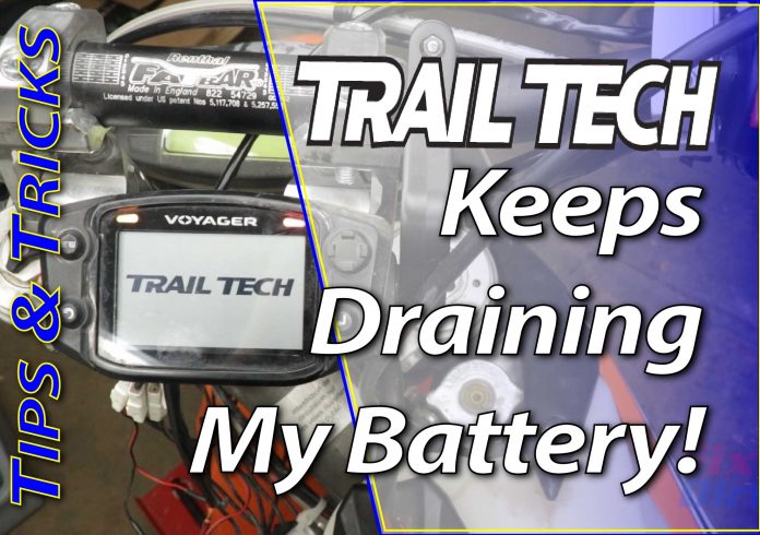 Trail Tech Keeps Draining My Battery - How To Fix That Featured Image