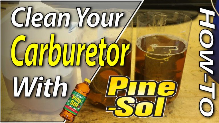 How To Clean Your Carburetor With Pine-Sol